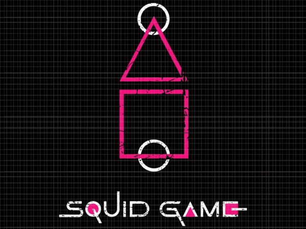 Squid game kdrama svg, squid game svg, game svg t shirt template vector