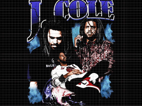 Vintage style cole rapper retro png, style cole png j cole png, vintage j cole t shirt vector art