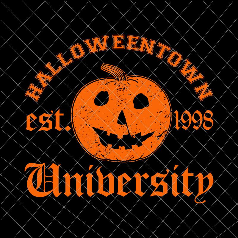 Halloweentown University 1998 Svg, Funny Halloween 1998 Svg, Halloween ...