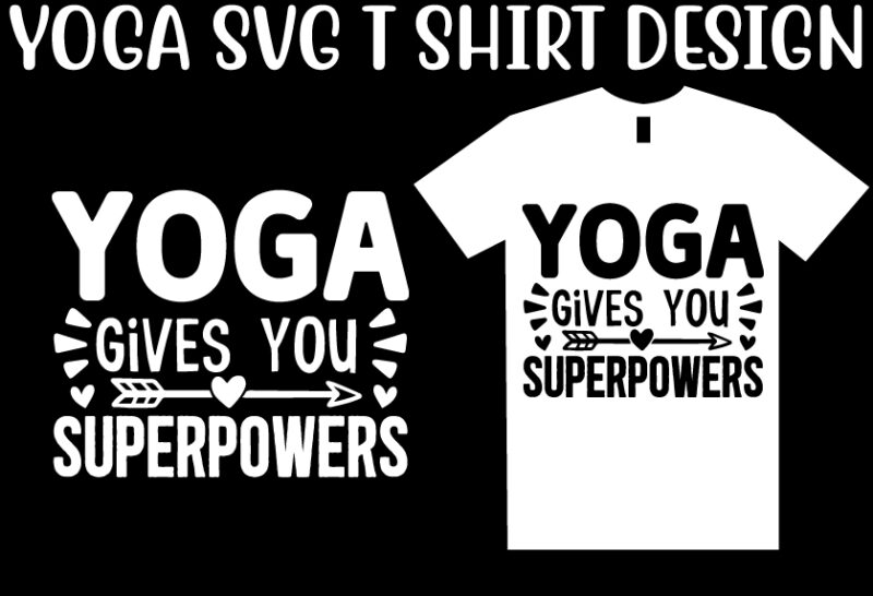 Yoga T shirt Design Bundle