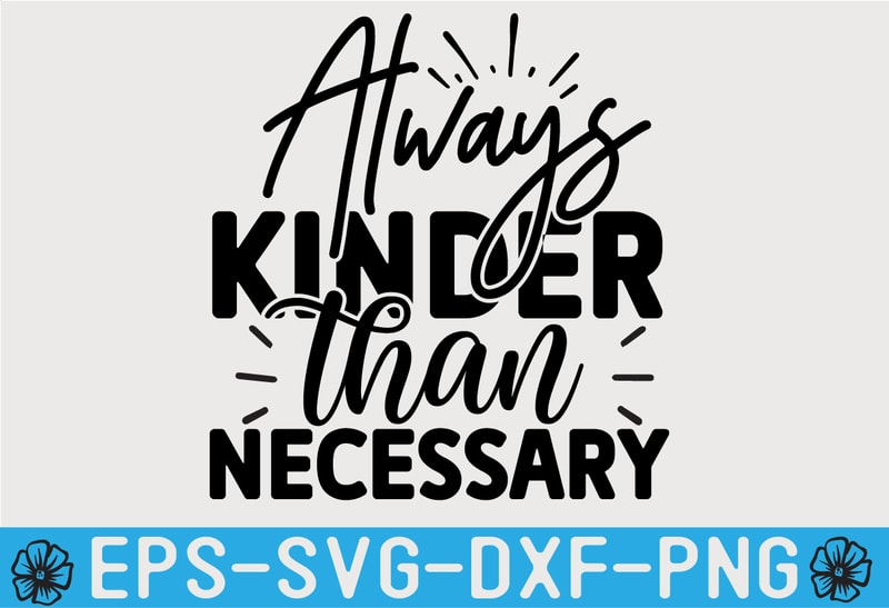 Kindness SVG T shirt Design Template - Buy t-shirt designs