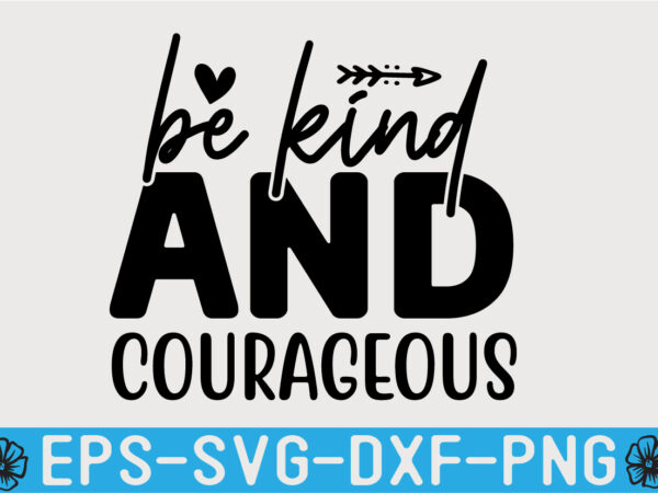 Kindness svg t shirt design template