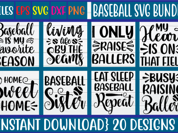 Baseball svg bundle graphic t shirt