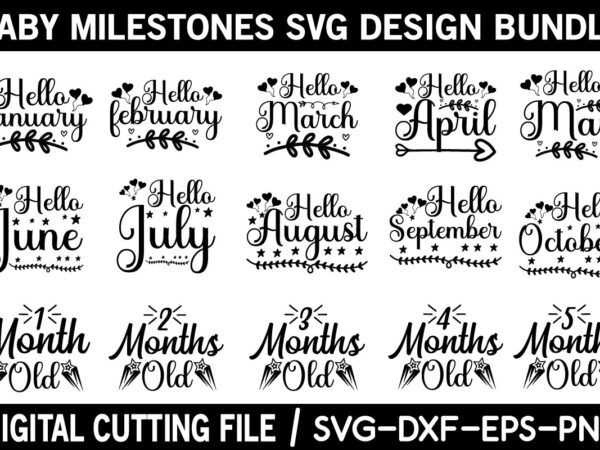 Baby svg bundle t shirt template