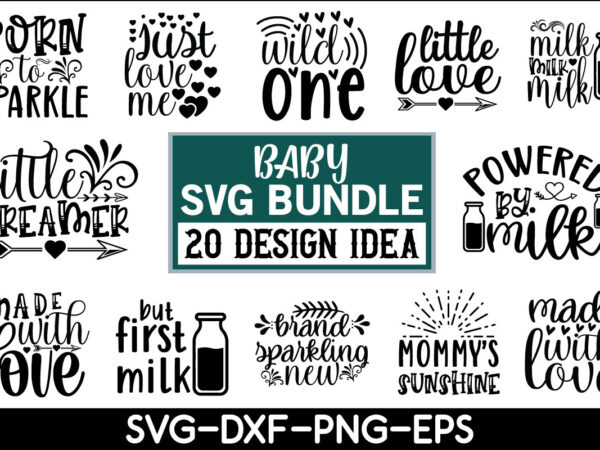 Baby svg bundle t shirt template