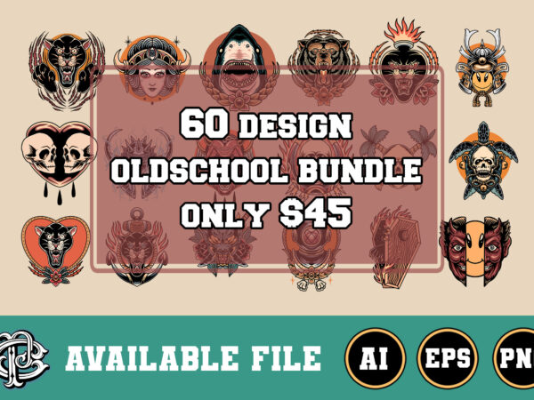 60 design oldschool bundle