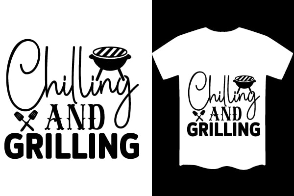 BBQ SVG T shirt Design Bundle