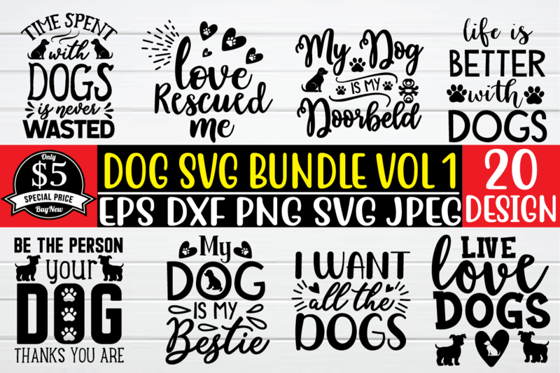 Dog svg bundle t shirt template - Buy t-shirt designs