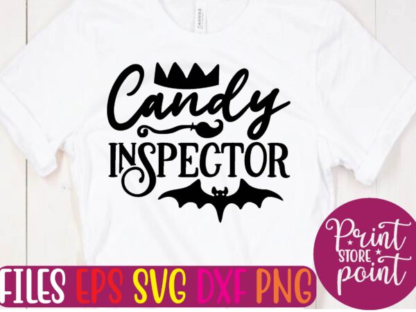 Candy inspegtor graphic t shirt