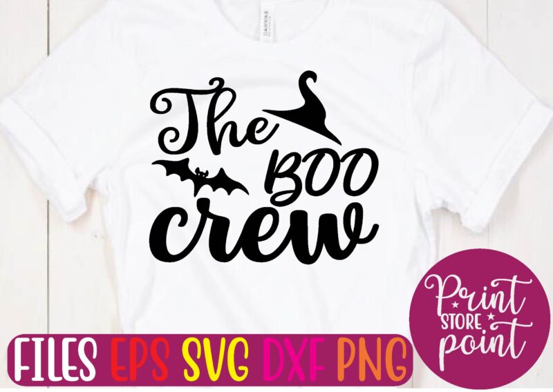 The boo crew graphic t shirt