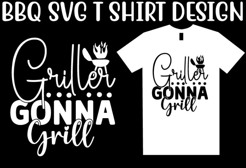 BBQ SVG T shirt Design Bundle