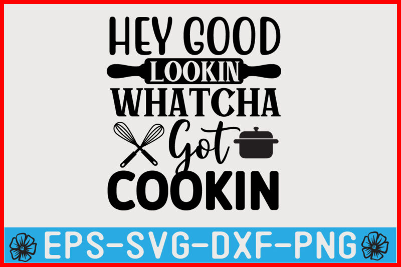 Kitchen SVG T shirt Design