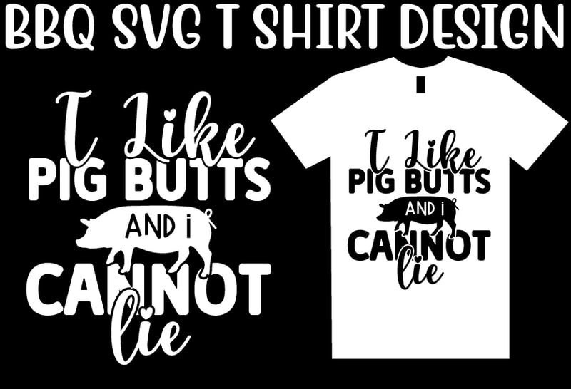 BBQ SVG T shirt Design Template - Buy t-shirt designs