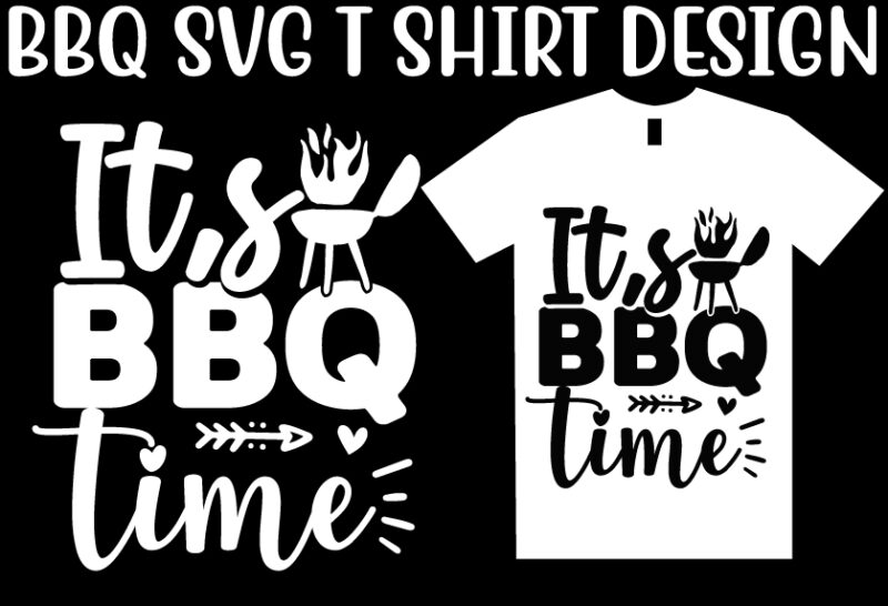 BBQ SVG T shirt Design Bundle