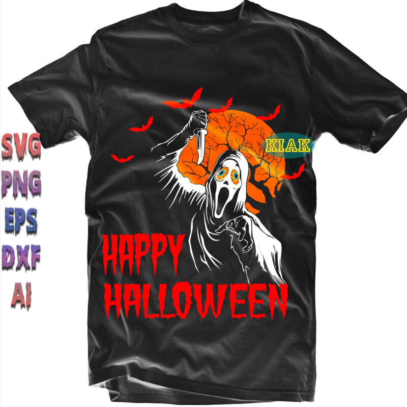 18 Bundle Halloween, Halloween SVG 18 Bundles t shirt design, Halloween ...