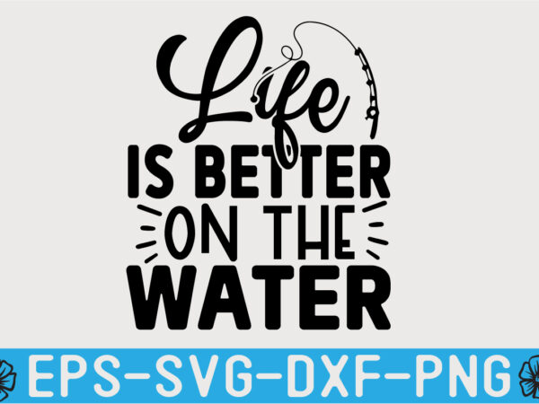 Fishing svg t shirt design template