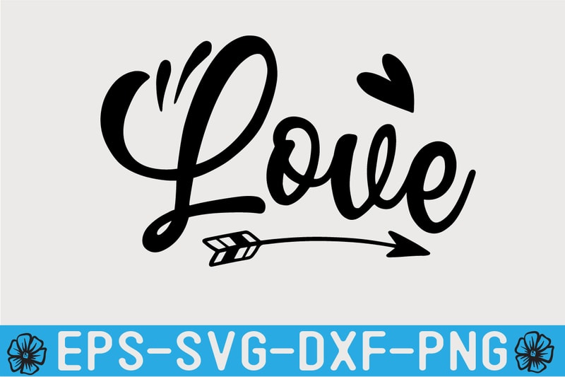 Love SVG T shirt Design Template - Buy t-shirt designs