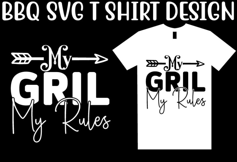 BBQ SVG T shirt Design Bundle