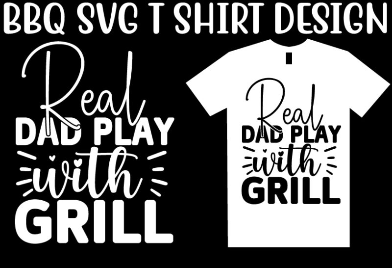 BBQ SVG T shirt Design Bundle