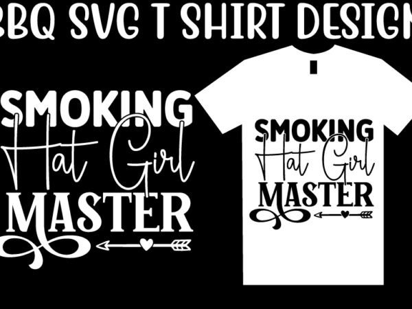 Bbq svg t shirt design template