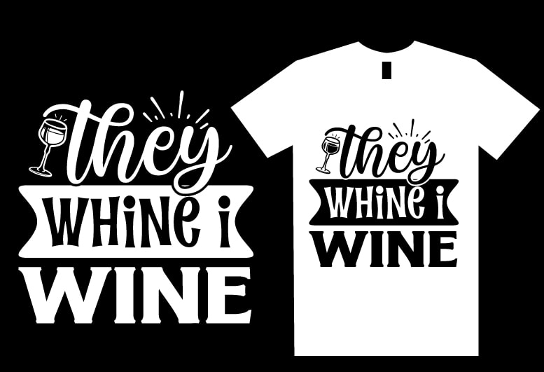 Wine SVG T shirt Bundle