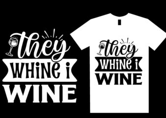 Wine SVG T shirt Design