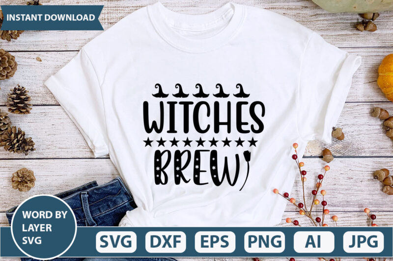 witches brew SVG Vector for t-shirt