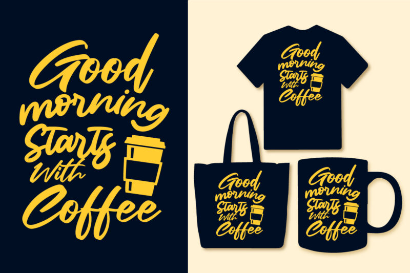 Coffee t shirt / Coffee design for coffee lover / Coffee quotes / 20 Coffee quotes design for coffee lover / Coffee typography design /