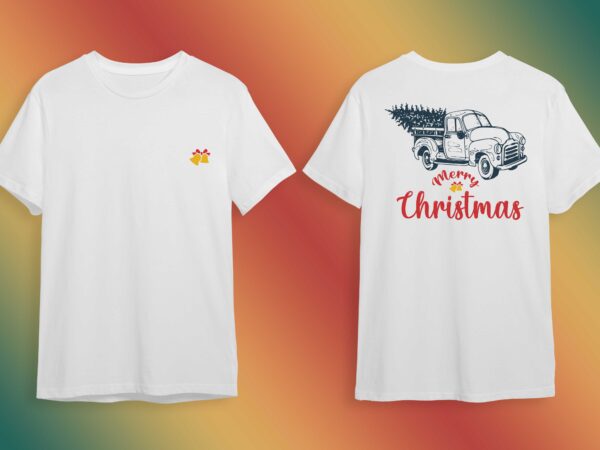 Truck merry christmas gifts idea diy crafts svg files for cricut, silhouette sublimation files t shirt designs for sale