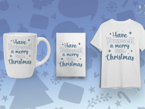 Have yourself a merry christmas gift diy crafts svg files for cricut, silhouette sublimation files graphic t shirt