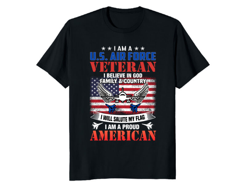 55+ Print ready best selling Veteran T-Shirt - Buy t-shirt designs