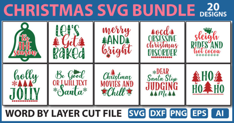 Christmas SVG Bundle