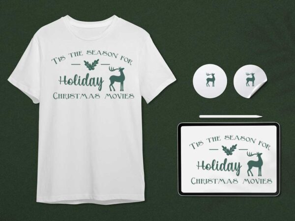 This the season for holiday christmas movies gift idea diy crafts svg files for cricut, silhouette sublimation files t shirt designs for sale