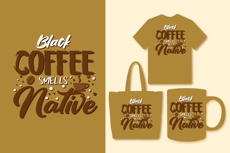 Coffee t shirt / Coffee design for coffee lover / Coffee quotes / 20 Coffee quotes design for coffee lover / Coffee typography design /