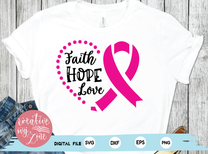 Breast Cancer SVG Bundle