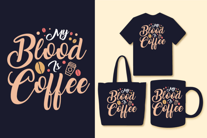 Coffee typography t shirt design bundle, Coffee typography quotes, Coffee typography slogan, Coffee quotes t shirt design, But first coffee tshirt, Coffee is my spirit animal, Coffee is always a