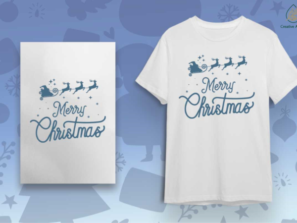 Merry christmas santa claus gift diy crafts svg files for cricut, silhouette sublimation files t shirt designs for sale