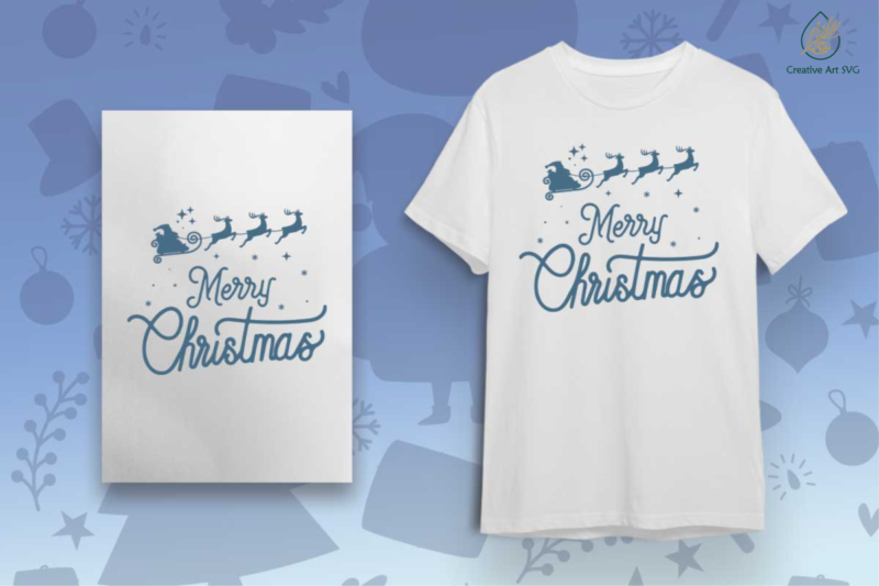 Merry Christmas Santa Claus Gift Diy Crafts Svg Files For Cricut, Silhouette Sublimation Files