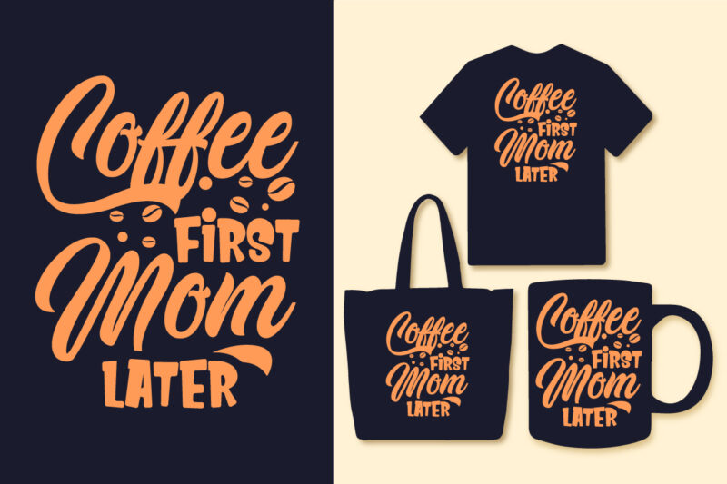 Coffee typography t shirt design bundle, Coffee quotes, Coffee t shirt, Coffee design slogan, Coffee svg, eps, png, pdf, t shirt, Coffee design for coffee lover, Motivational t shirt, Inspirational