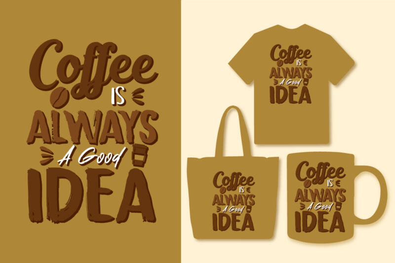 Coffee t shirt / Coffee design for coffee lover / Coffee quotes / 20 Coffee quotes design for coffee lover / Coffee typography design /