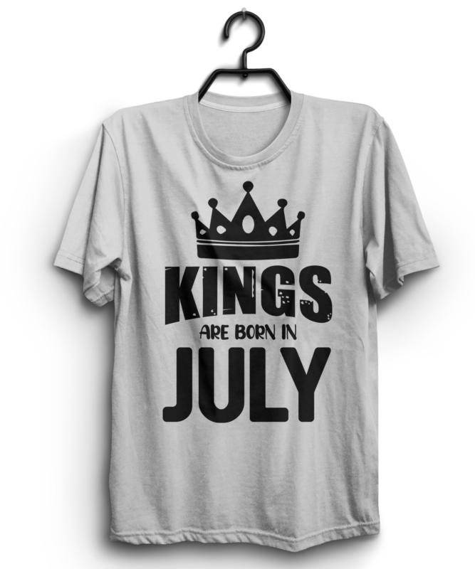 Kings are born t shirt design bundle / 12 month t shirt design bundle / 12 month name t shirt design bundle