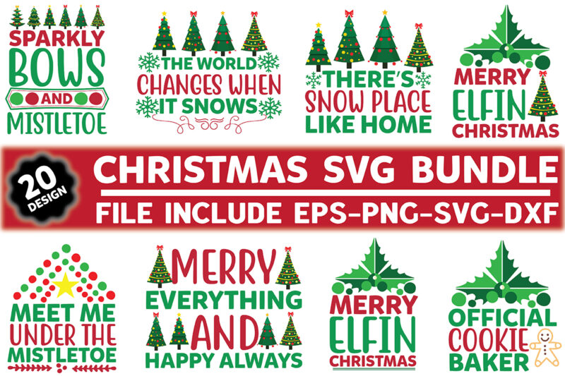 Christmas Svg Bundle