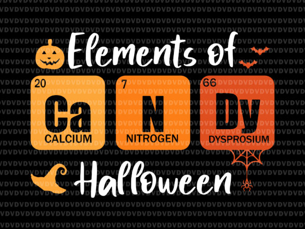 Elements of halloween svg, funny sweets lover chemist premium svg, halloween svg, candy halloween svg vector clipart