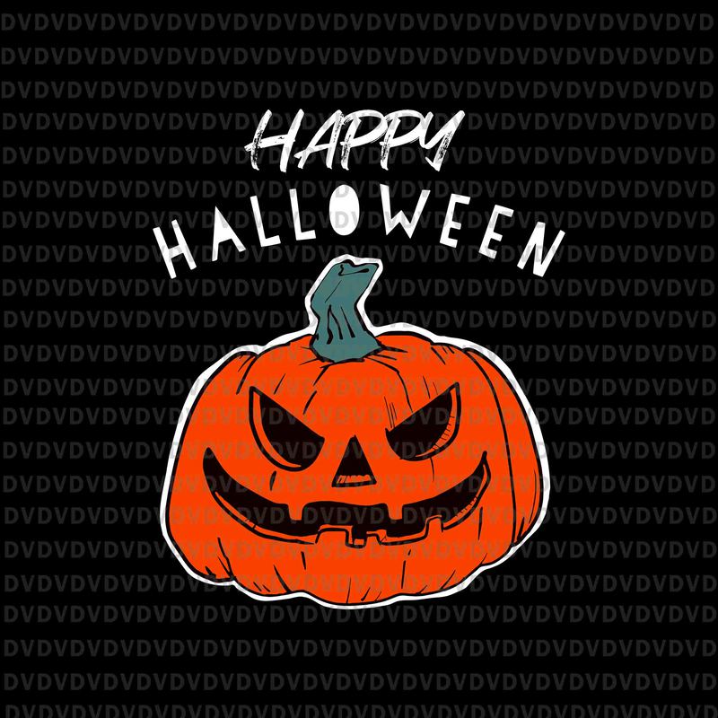 Happy Halloween Jack O Lantern Svg, Happy Halloween Svg, Pumpkin ...