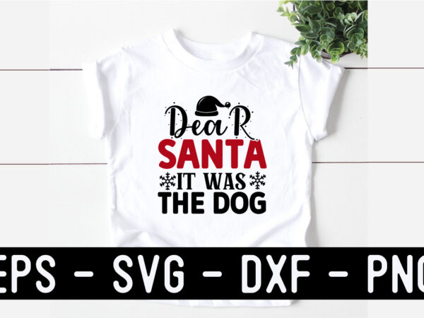 Christmas svg t shirt design template