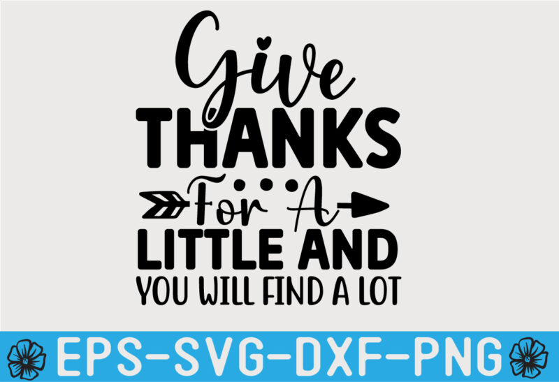 Thanksgiving SVG T shirt Design Template