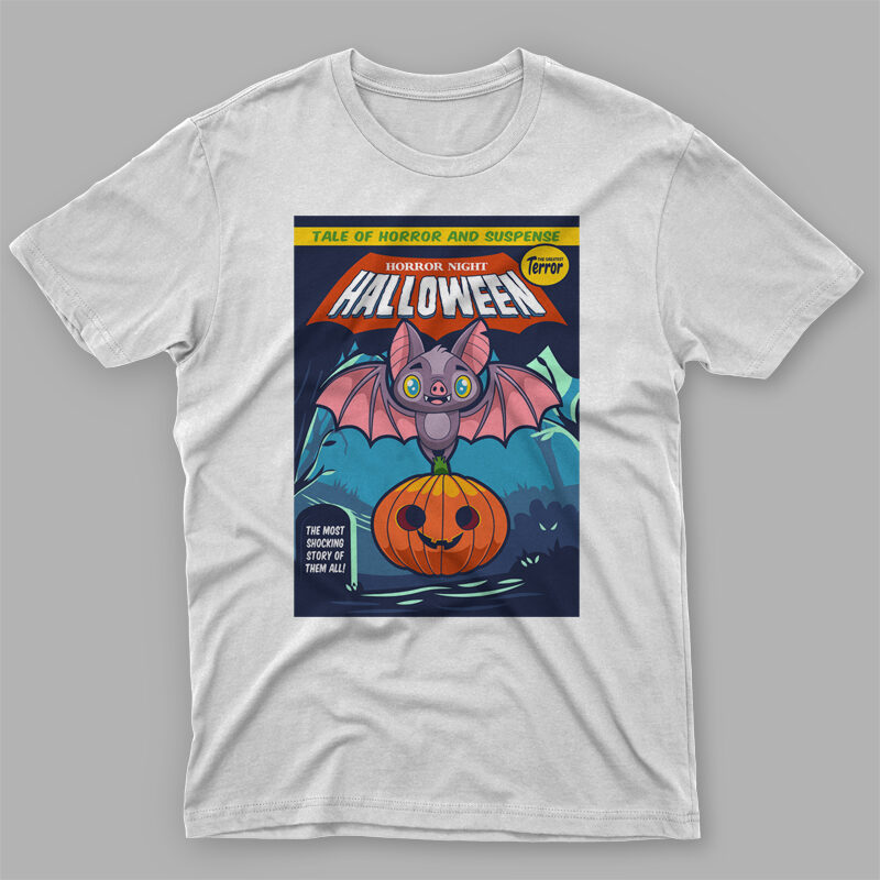 t-shirt vector HORROR NIGHT