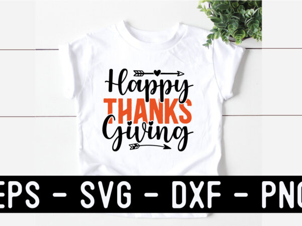 Thanksgiving svg t shirt design template