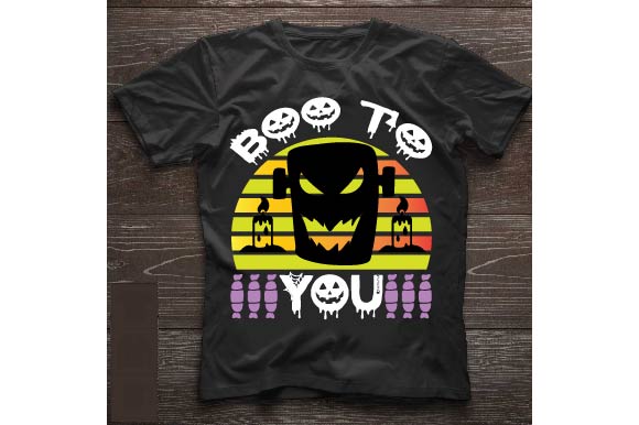 Boo to you t shirt template