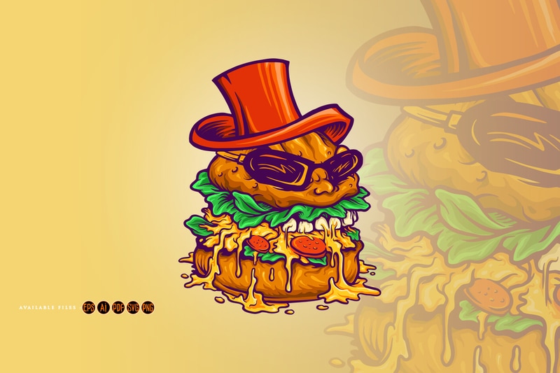 Premium Vector  Hot dog mascot logo vector illustration